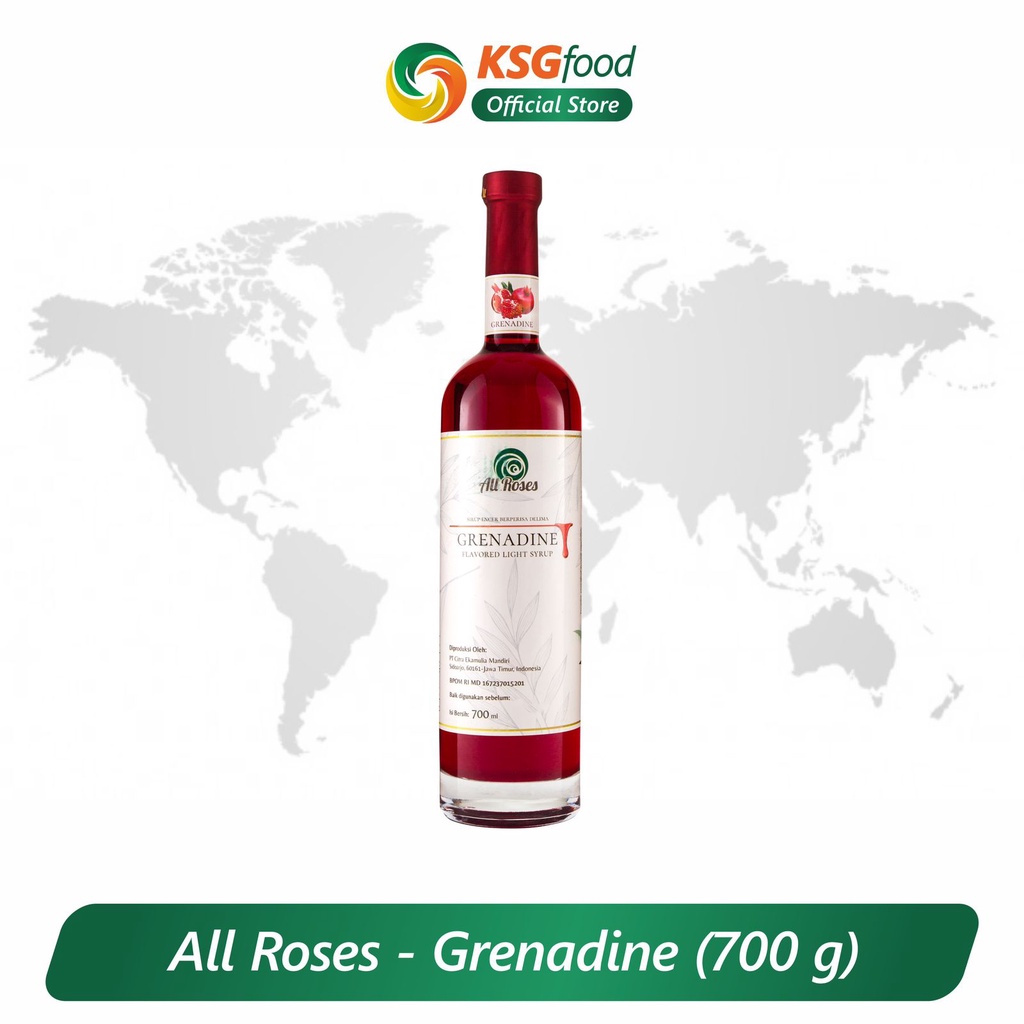 

ALL ROSES GRENADINE SYRUP