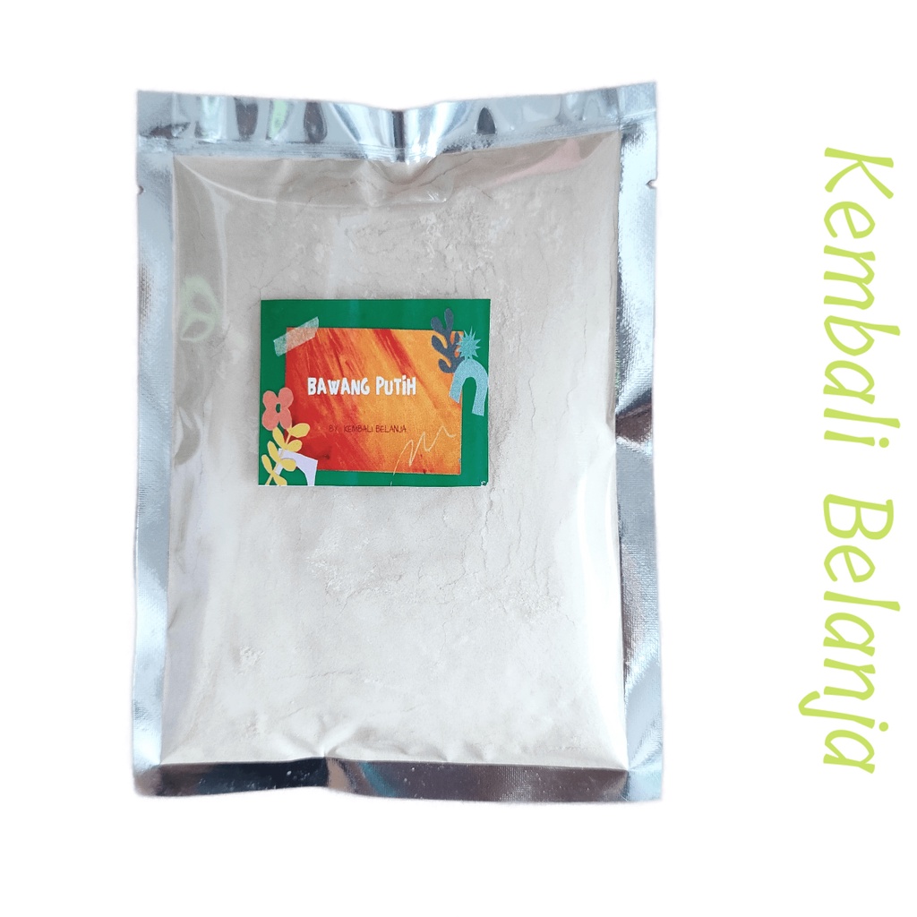 Bawang Putih Bubuk 1 Kg/ Premium Garlic Powder/ Bawang Putih Bubuk Halal