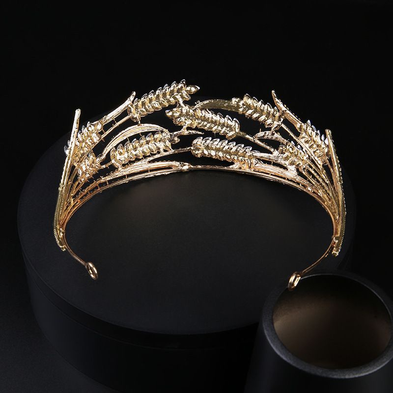 Grass Crown - Mahkota Wedding Aksesoris Pengantin Motif Pohon Gandum