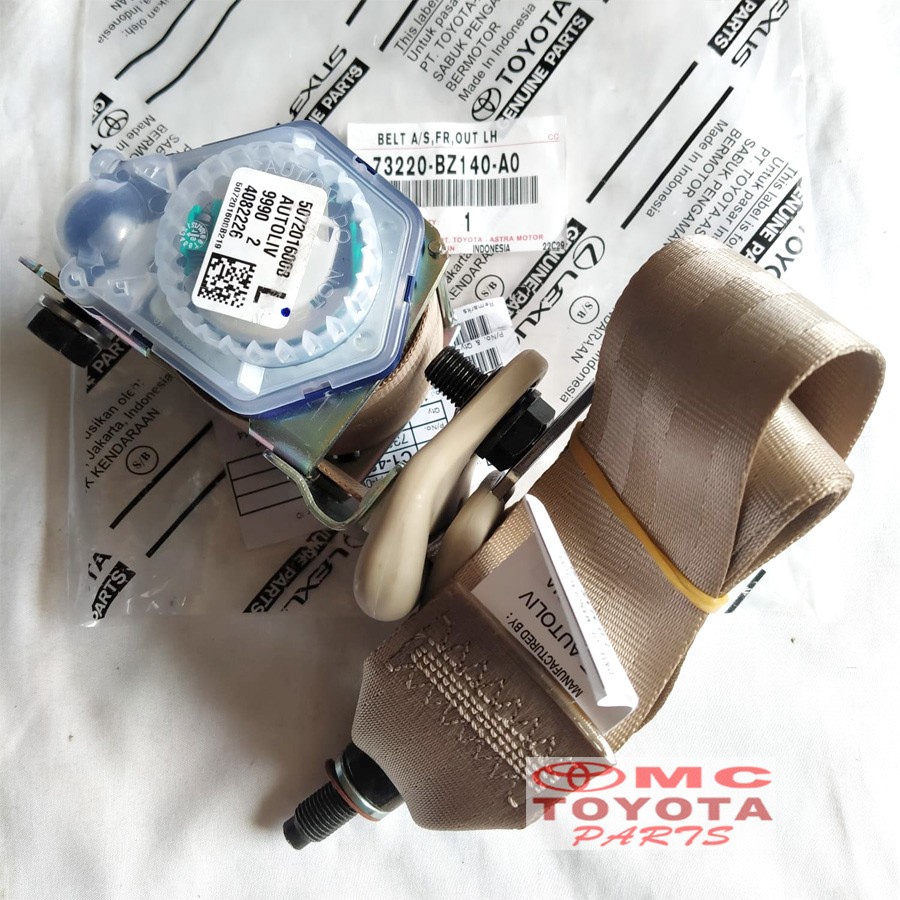 Safety Belt / Seat Belt Depan Kiri Rush Terios 73220-BZ140-A0