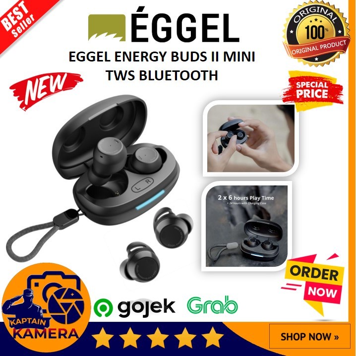 Eggel Energy Buds II Mini TWS Bluetooth Gaming Earphone EnergyBuds 2