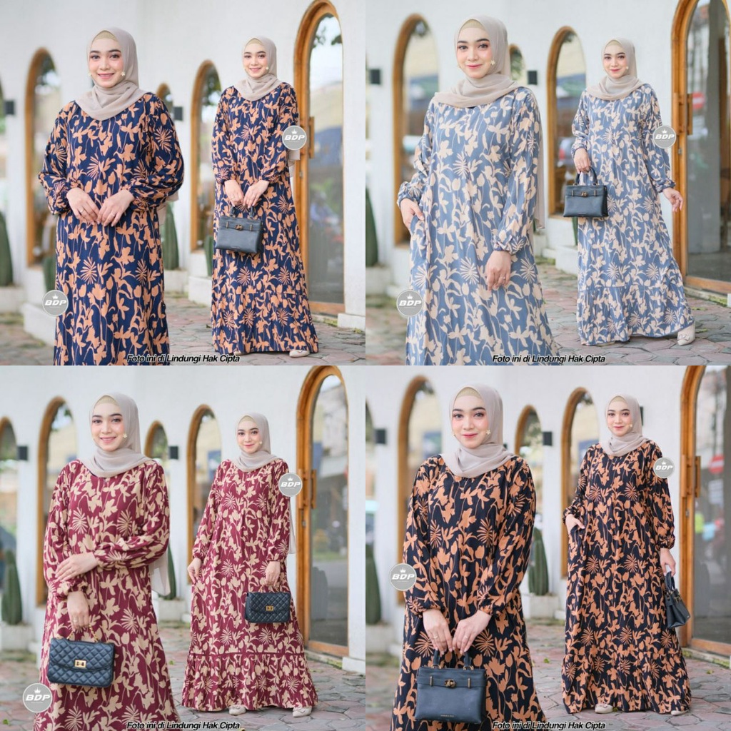 GAMIS KEKINIAN - GAMIS RAYON GRADE A - GAMIS KEKINIAN BUSUI - GAMIS RAYON