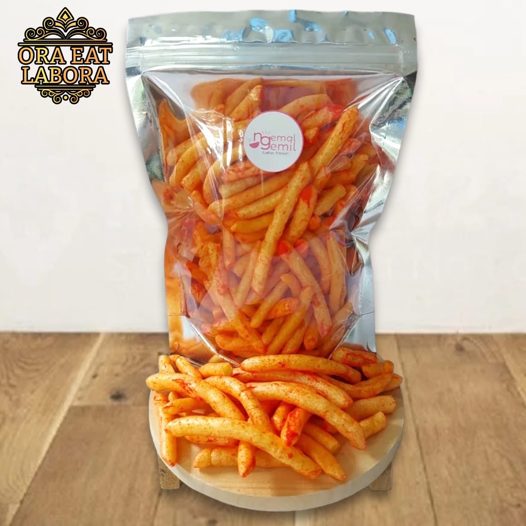 

Stik Kentang Balado Homemade SPicy Potato Stick Kualitas Premium - Ora Eat Labora