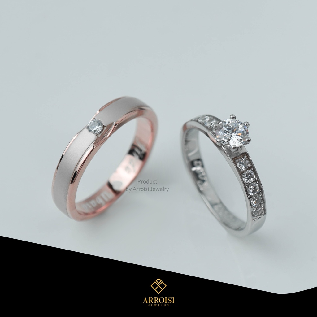 Cincin Couple Platinum Cincin Nikah Platinum Solo Cincin Kawin Solo