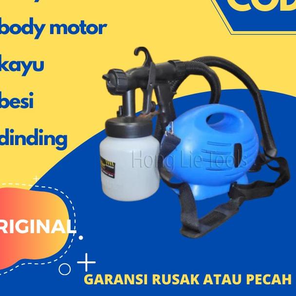 ✻ KOMPRESOR MINI LISTRIK UNTUK CAT MOTOR MOBIL KAYU BESI DINDING DAN TINER PORTABLE ☞