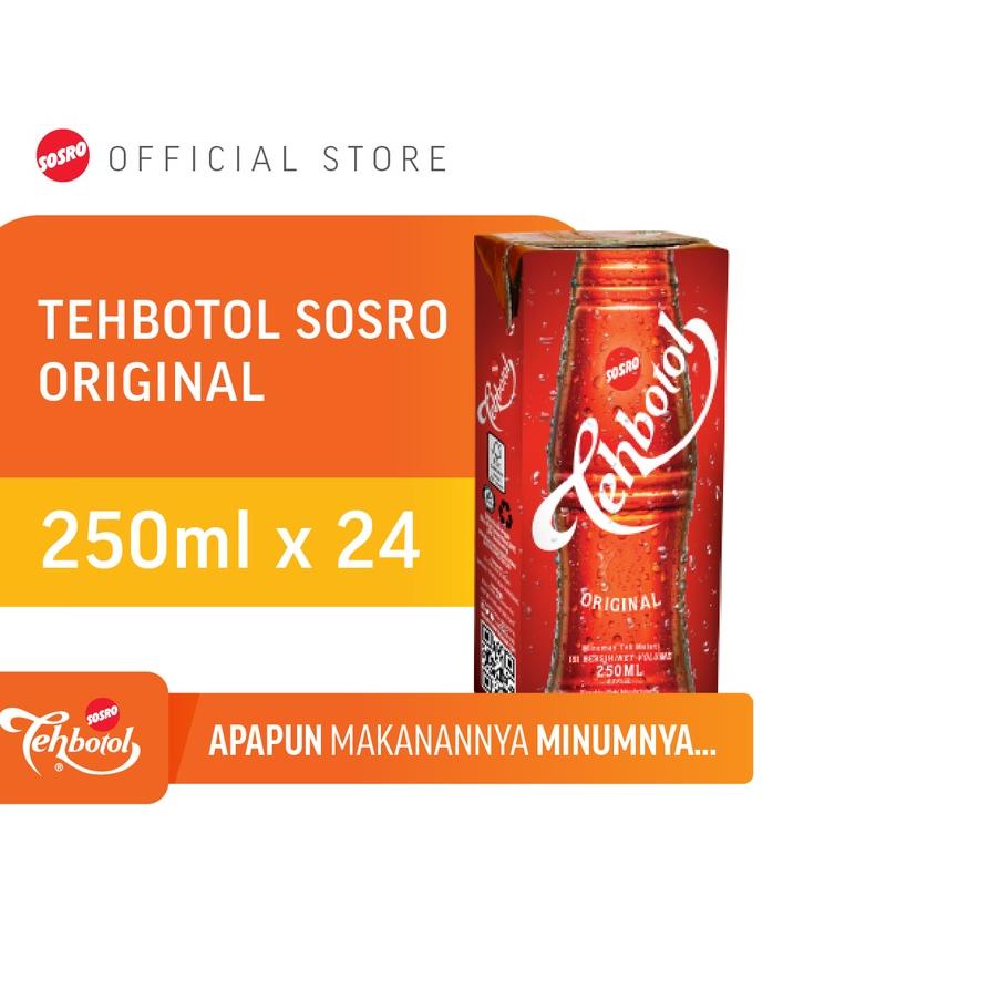 

ⅎ Tehbotol Sosro kotak 250 ml Original isi 24 Pcs ►