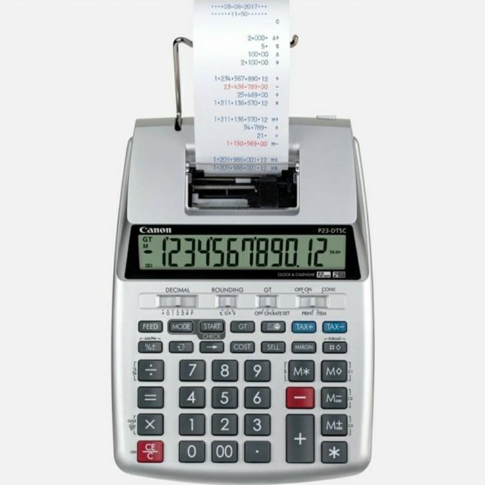 

Kalkulator Kasir CANON P23 DTC - Printing Calculator Printer Struk P23