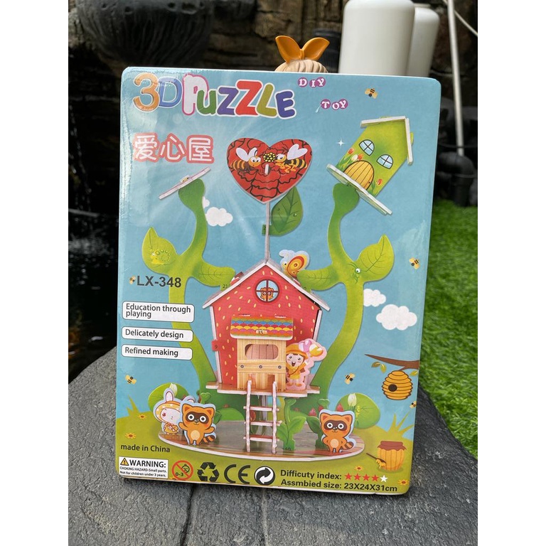 Mainan Edukasi Anak PUZZLE DIY 3D FOAM