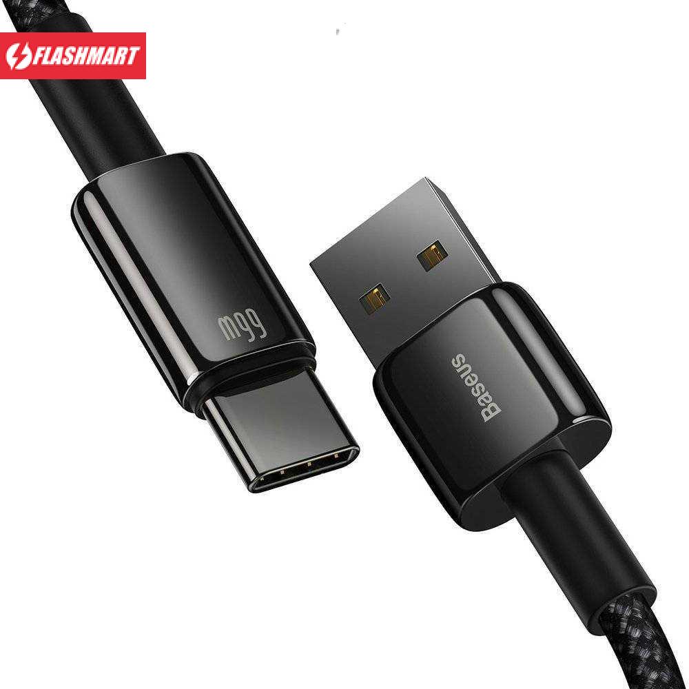 Flashmart Tungsten Series Kabel Charger USB Type C 66W - CATWJ-B01