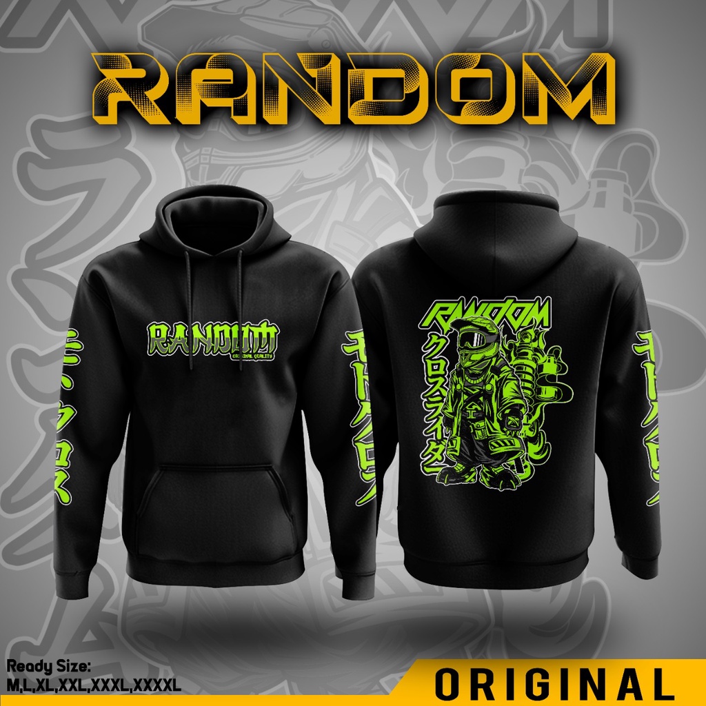 OUTERWEAR UNISEX TERBARU HOODIE RANDOM