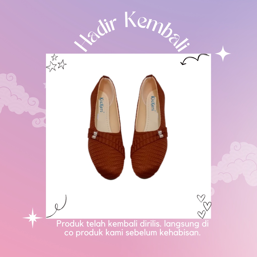 Sepatu Rajut Terbaru Selempang | Sepatu Kantor