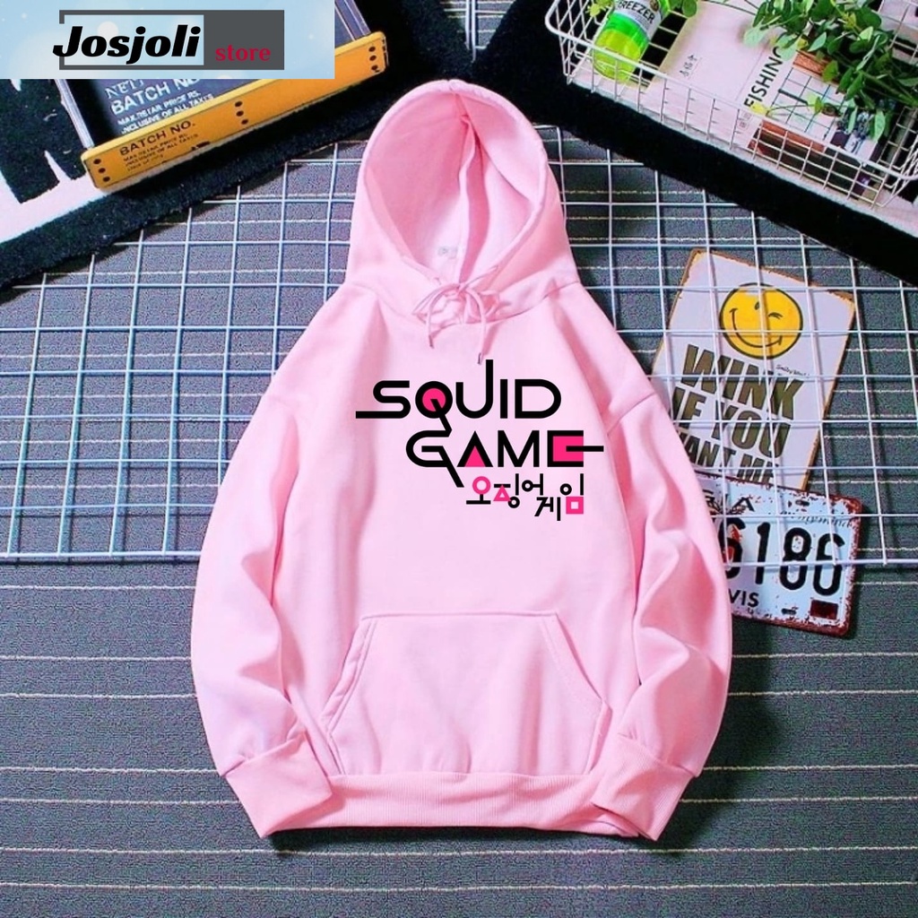 JOSJOLI_STORE/Hoodie Gihoon Squidgame/Atasan Pria Dewasa Lengan Panjang/Fit to L