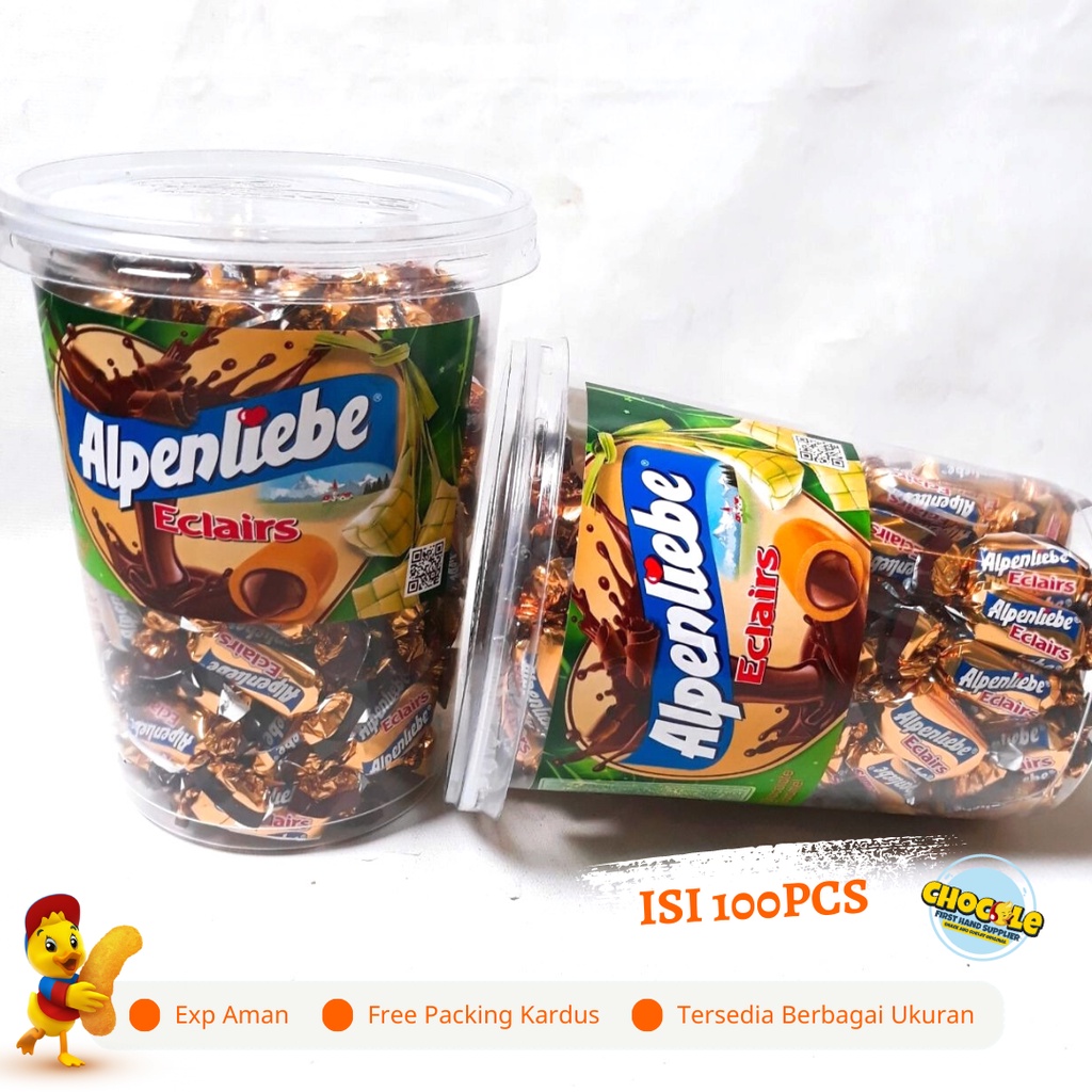 

PROMO 1.1 ALPENLIEBE ECLAIRS TOPLES || Permen Coklat || PUSAT GROSIR SNACK DAN COKLAT KILOAN ORIGINAL II LEBARAN 2024