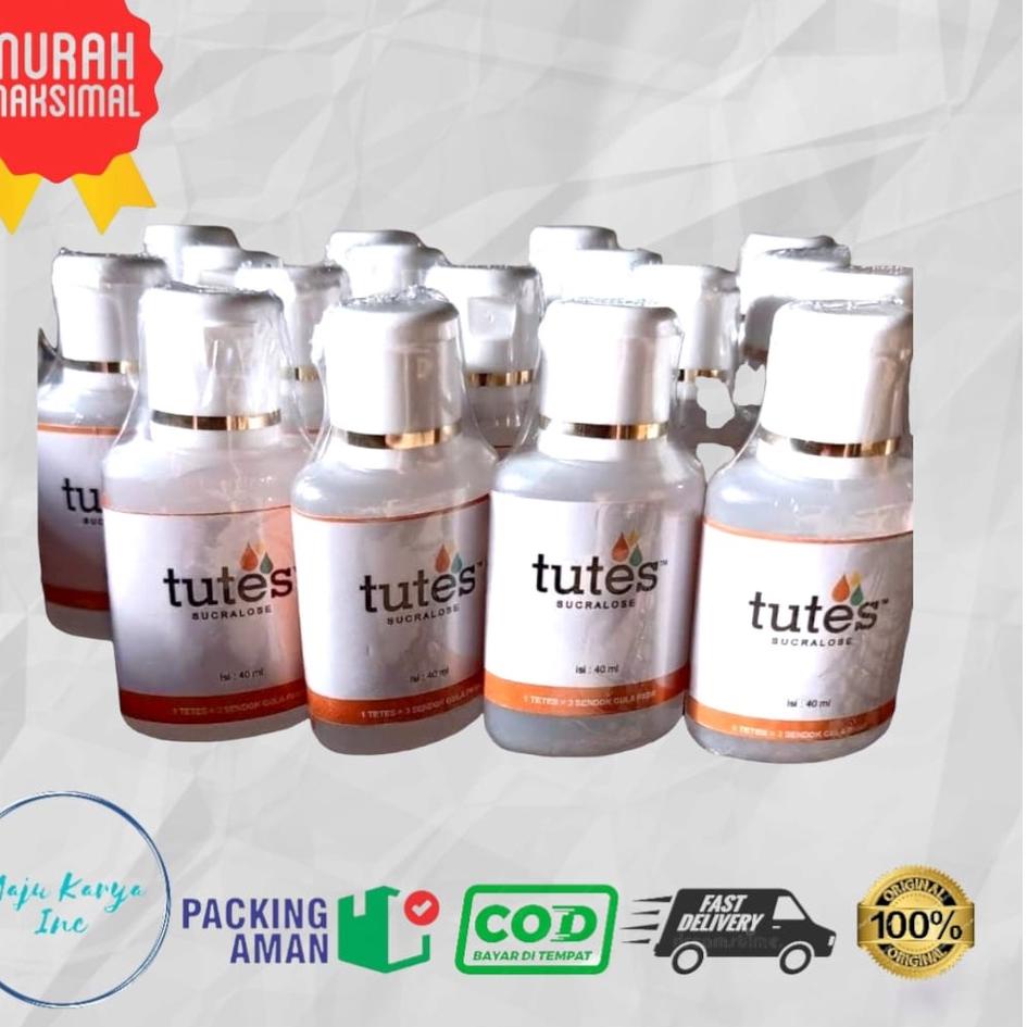

Masih fresh Tutes Sucralose - Gula Sukralosa 40 ml keto n diabtx friendly HALAL