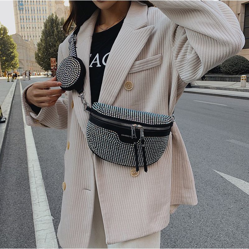 TAS BAHU/Shoulder Bag HL040/Tas Bling-Bling/Tas import