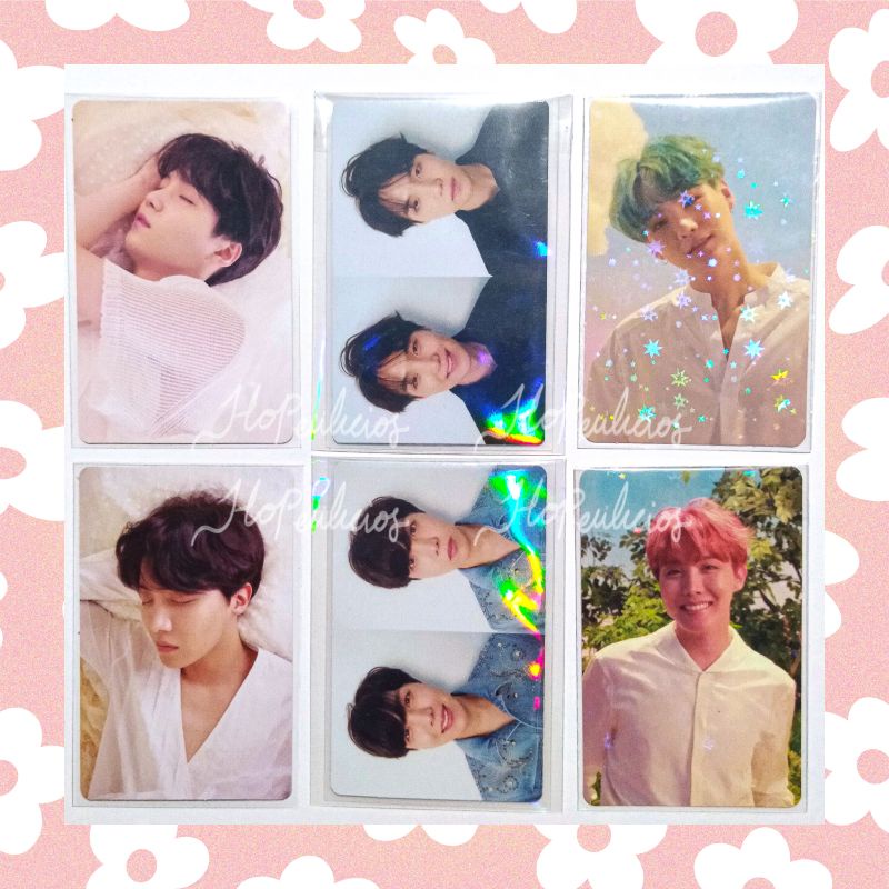 PC photocard BTS bundle yoongi suga jhope her O awan tear U R dilan