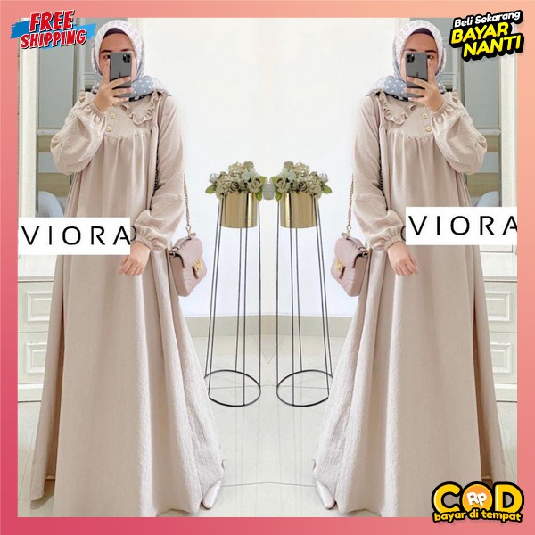 Baju Muslim Wanita Bsju Syari Murah Games Polos Mewah Jumbo Ghamis Cewek Premium Buju Muslimah Bj Wa