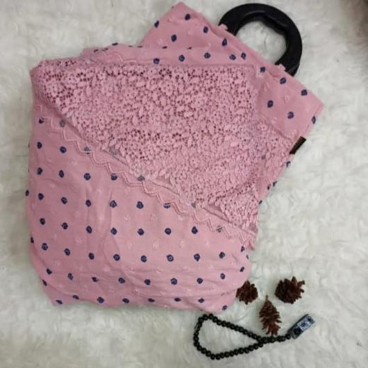 Mukena Dewasa Crinkle Uragiri TwoTone 2in1 Jumbo Bahan Crinkle Premium