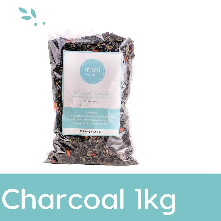 

♥ Granola Charcoal 1kg ☞