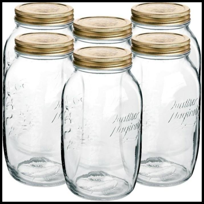 

Mason Jar 1.5L|Quattro Stagioni Jar|Toples Hermetic | Bormioli Rocco