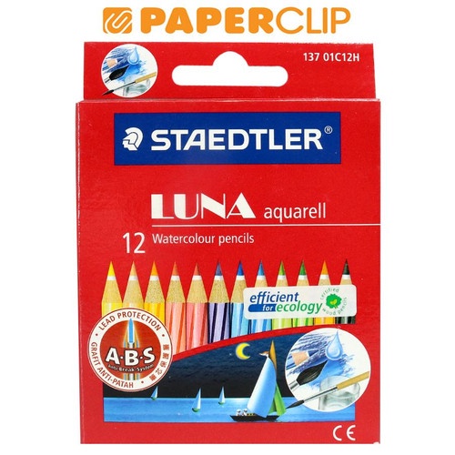 

Pensil Warna Luna Staedtler Aquarell 12 pcs Pendek