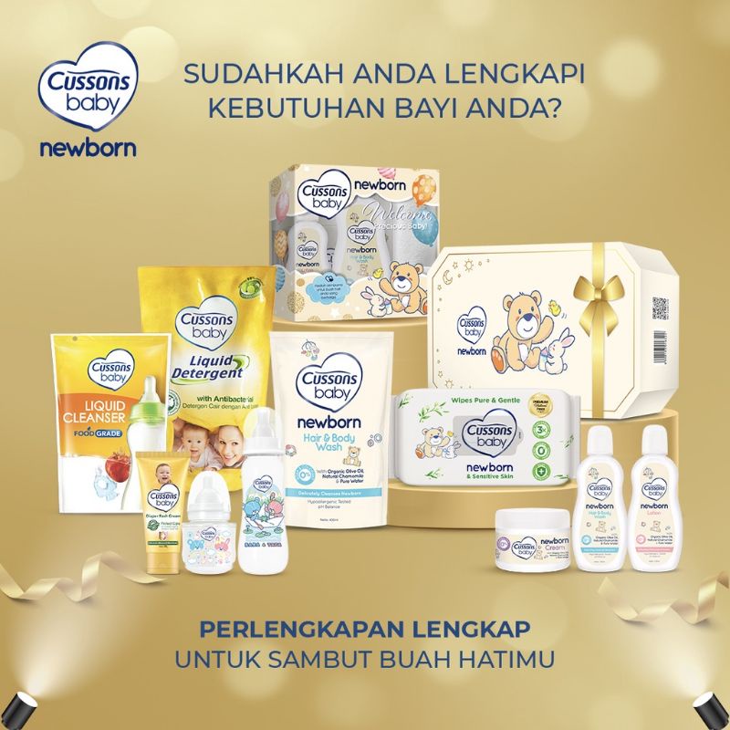 Cussons Baby Gift Box Premium/Paket Hadiah Bayi