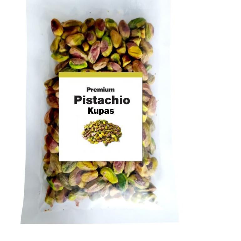 

♞ Pistachio Kupas / Tanpa Kulit 100 gram MENTAH ♦