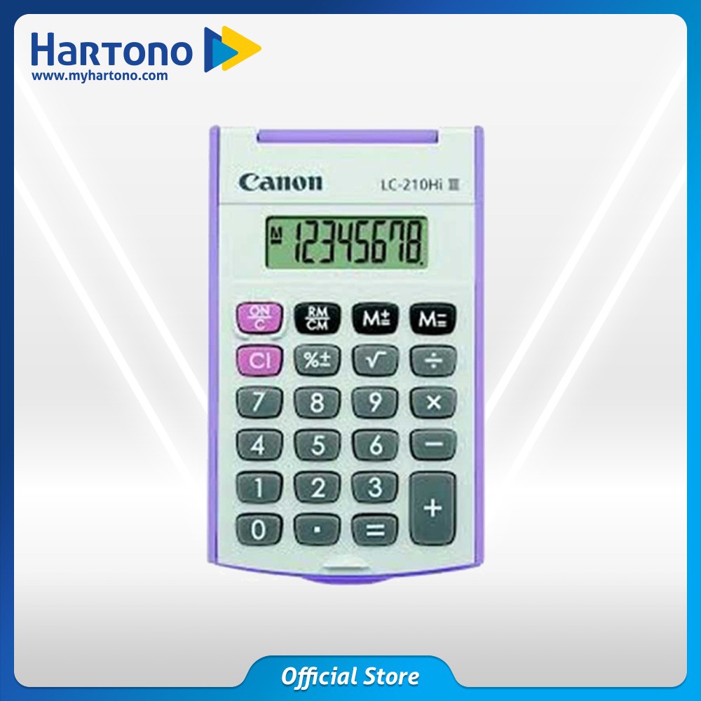 

CANON DEKSTOP CALCULATOR LC-210HIIII-PP
