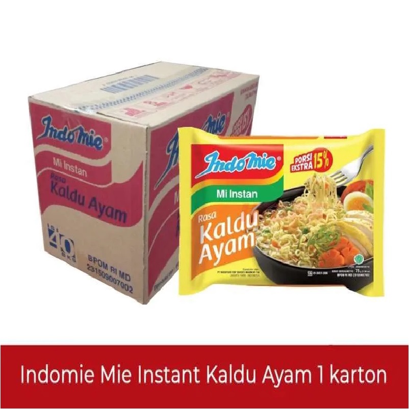 

Indomie Kaldu Ayam Per Dus isi 40 Pcs