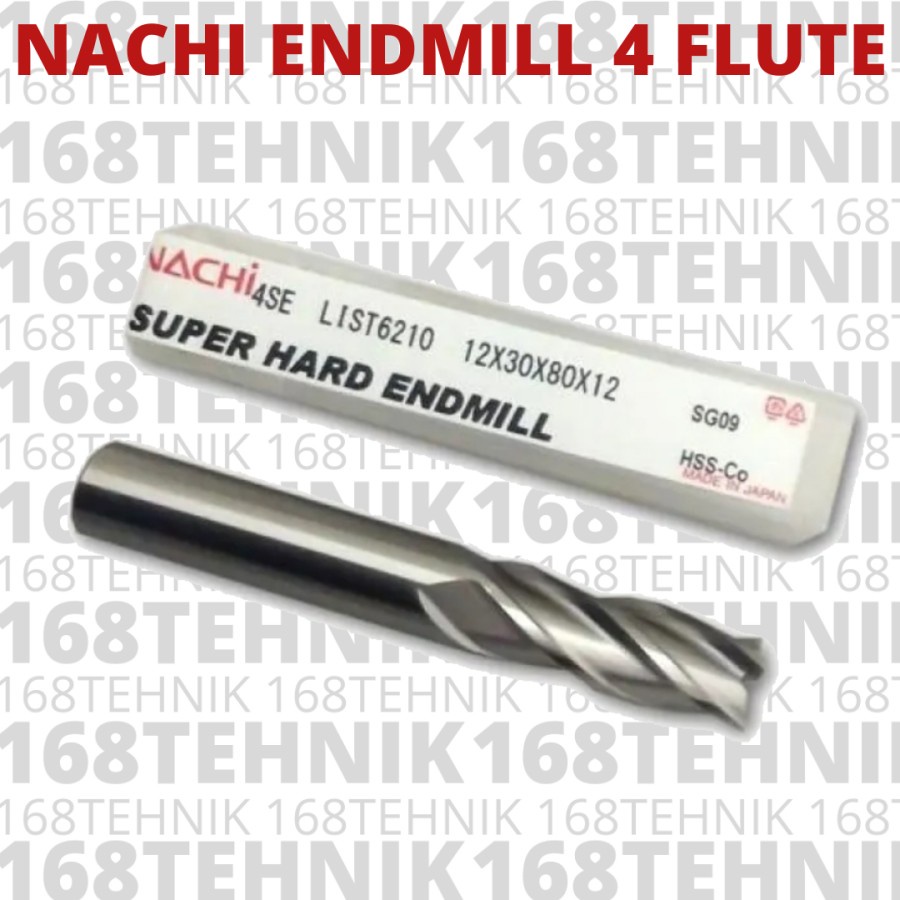NACHI ENDMILL 4 FLUTE 4.0 MM / END MILL 4 MM ENDMILL 4 MM ORIGINAL