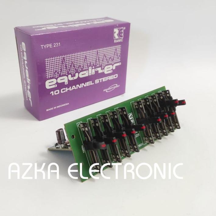 ➾ Kit Equalizer 10 Channel Stereo ✺