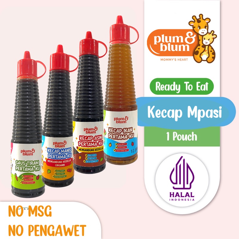 Plum &amp; Blum Saus Tiram Kecap Oriental Teriyaki Yakiniku Serbaguna No MSG