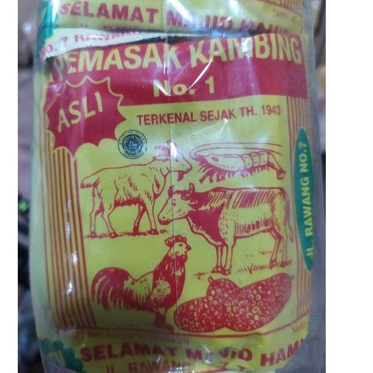 

Berkualitas Bumbu masakan gulai/kambing slamat isi 20 pak/1kg