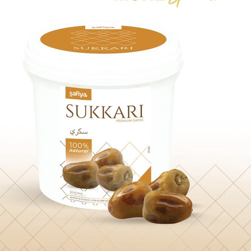 

✦ Kurma Sukari Al Qosim 850 gram | Kurma Sukari Ember High Quality ♦