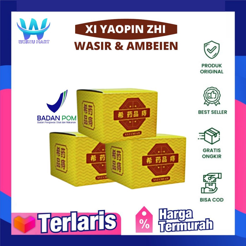 Xi Yaopin Zhi Salep Ambeien Original BPOM - Xi Yaopin Zi Salep Wasir - Xi Yaopin Zhi Obat Ambeien Ci