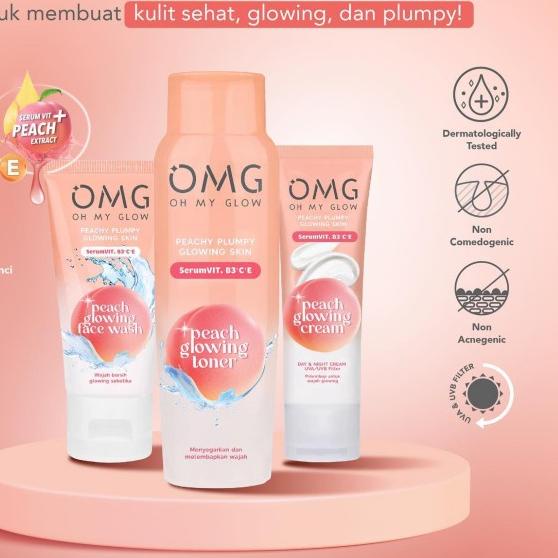 ♥ Paket Skincare OMG   | OMG OH My Glow Skincare Series | Skincare OMG Paket ✺