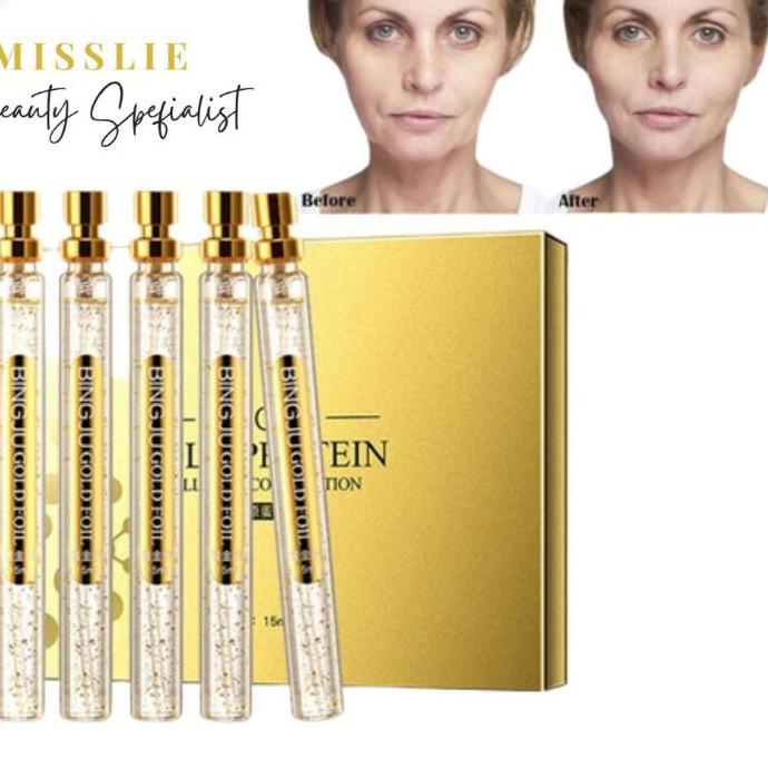 ➹ MOXIE GIRLZ GOLD PROTEIN LINE TANAM BENANG SERUM SILAHKAN PILIH VARIANT NYA ☀