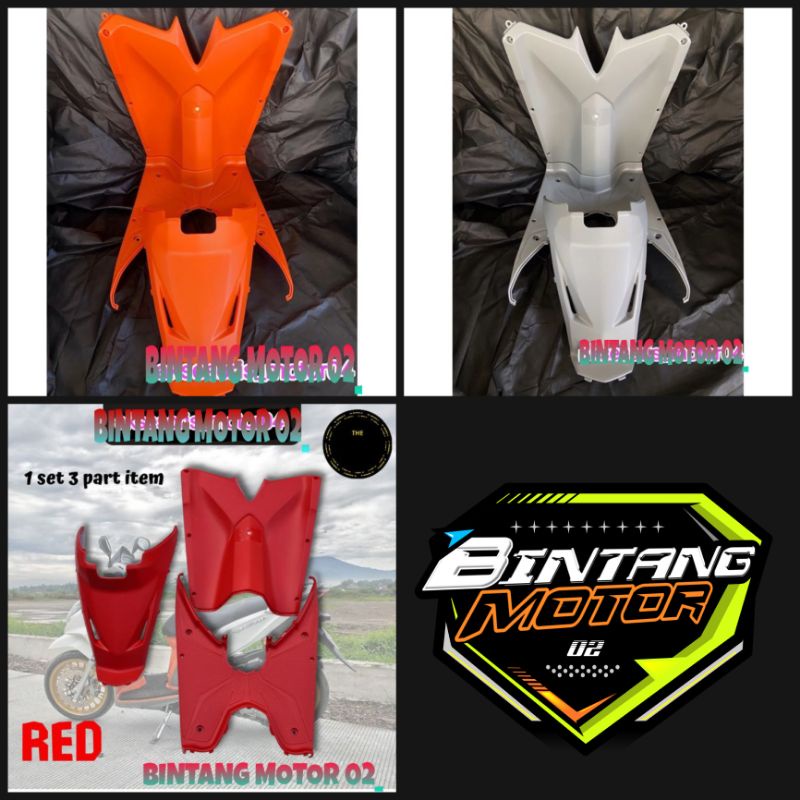 Cover body kasar Honda Vario 125 OLD bohlam pijakan kaki Vario custom Thailand