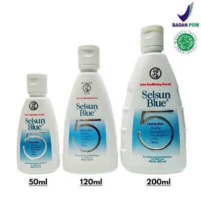 Selsun Blue 5 Exclusive Dandruff Shampoo 50ml &amp; 120ml