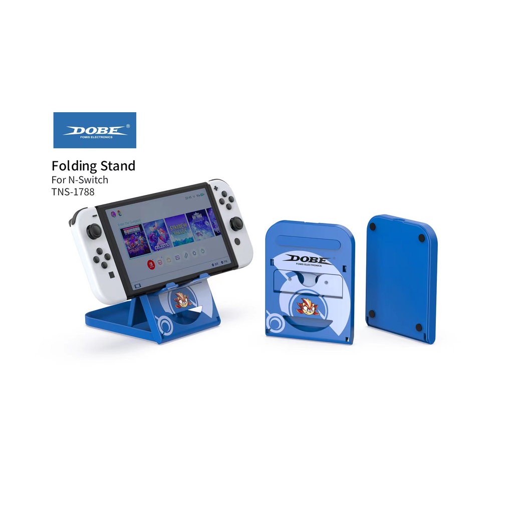 Nintendo Switch Dobe Folding Stand TNS-1788 / Playstand / Stand Switch Animal Crossing Monter hunter pokemon Snorlax Mario