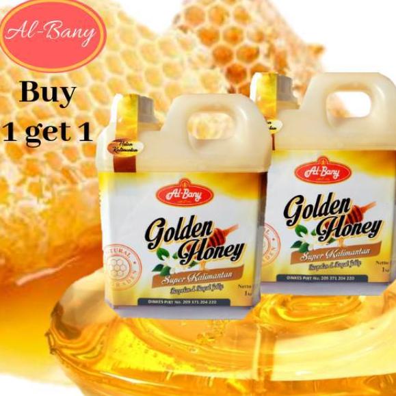 

◘ Paket GOLDEN HONEY Al-Bany Nett 1kg beli 1 gratis 1 ✷