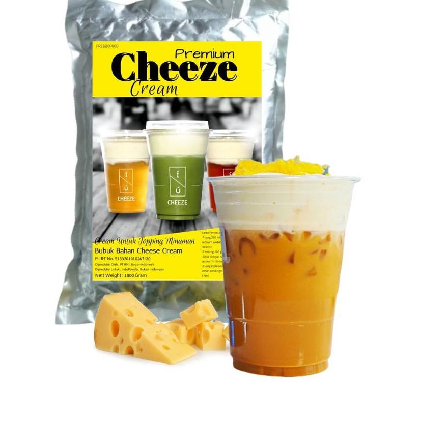 

♥ PREMIUM Cheese cream 1Kg / Cheese tea cream 1Kg / Cream cheese / Cheese foam / Cheese tea foam ●