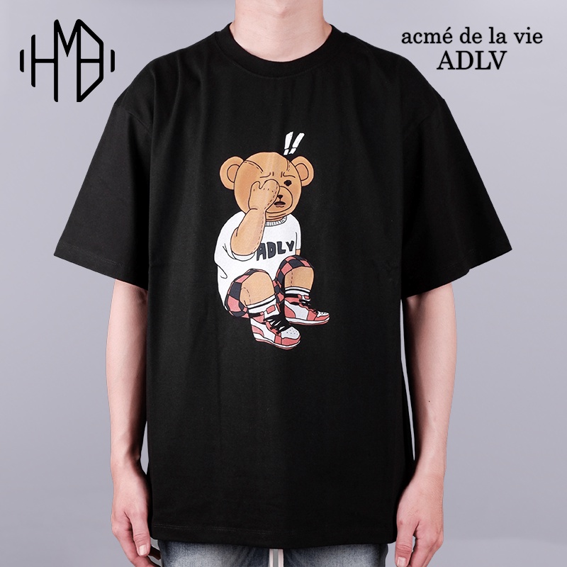 ADLV Acme De La Vie Check Pants Bear Tee Black