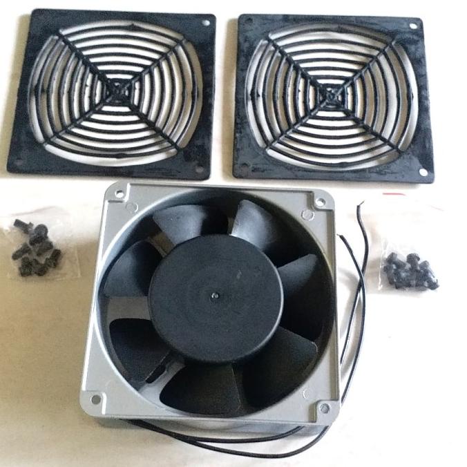 Fan 12cm 220V AC / kipas 12 CM 220 Volt AC / axial fan 12cm 220volt muri33l Kualitas Baik
