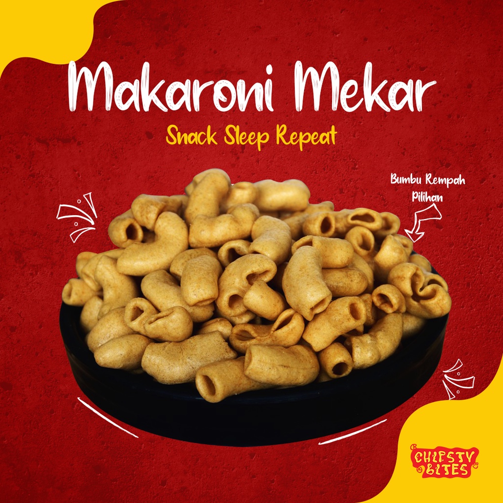 

MAKARONI MEKAR - 300GR - PEDAS BALADO