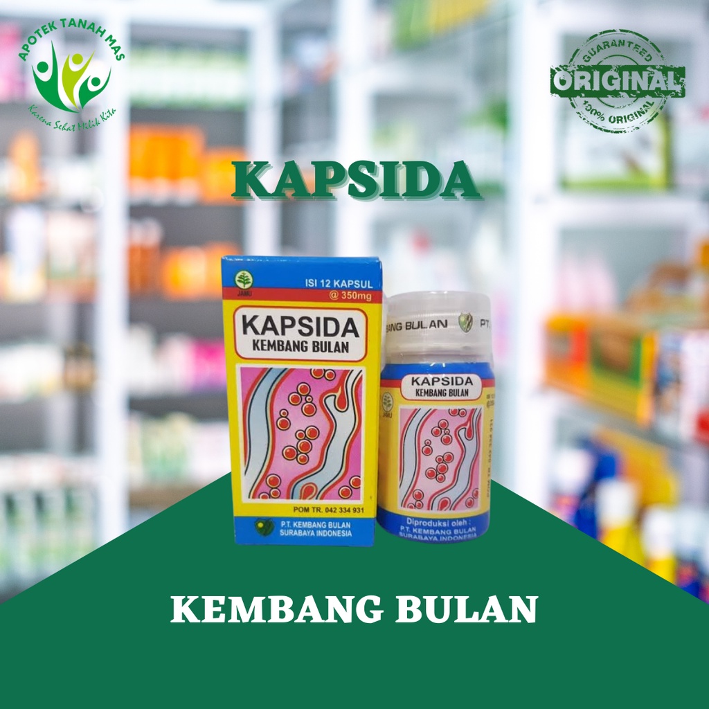 Kapsida Kembang Bulan Untuk Darah Kotor Bisul Gatal Jerawat