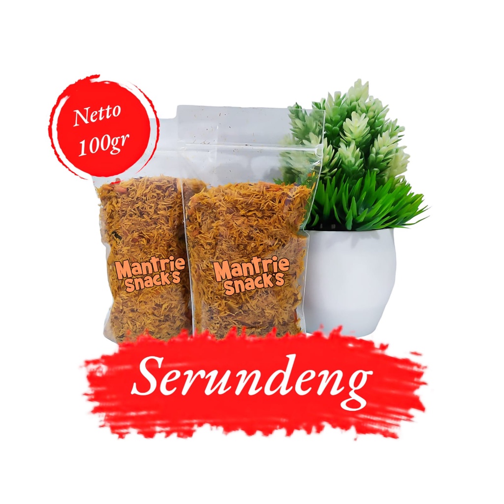 

serundeng | serundeng kelapa | serundeng kelapa pedas manis 100gr