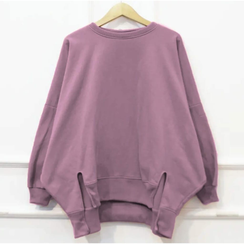 SWEATER OVERSIZE XXXL SWEATER BELAH PINGGIR OVERSIZE CREWNECK | Sweater 3XL Oversize Jumbo