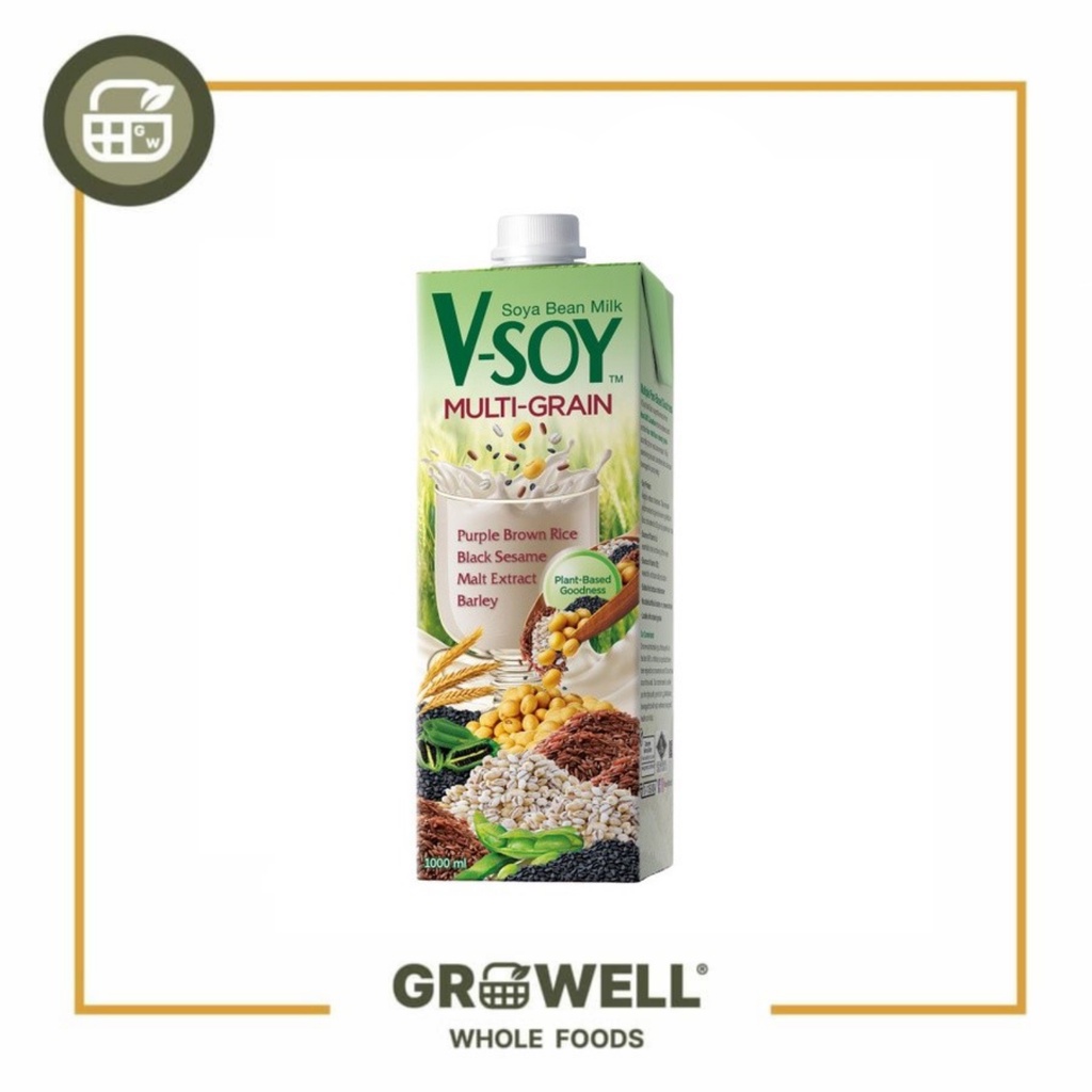 

V-Soy Multi Grain Soy Milk Uht 1L