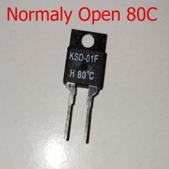 KSD-01F KSD01 KSD H 80C Thermal Switch Temperature Sensor Thermostat rajaav77 Berkualitas